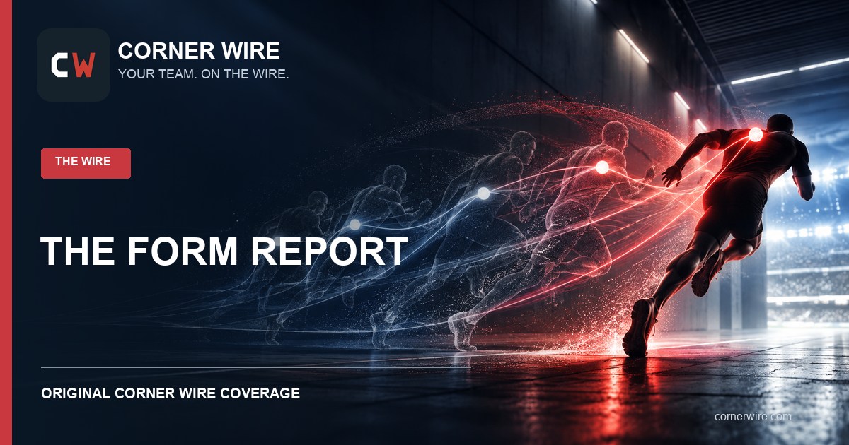 The Form Report · Corner Wire graphic