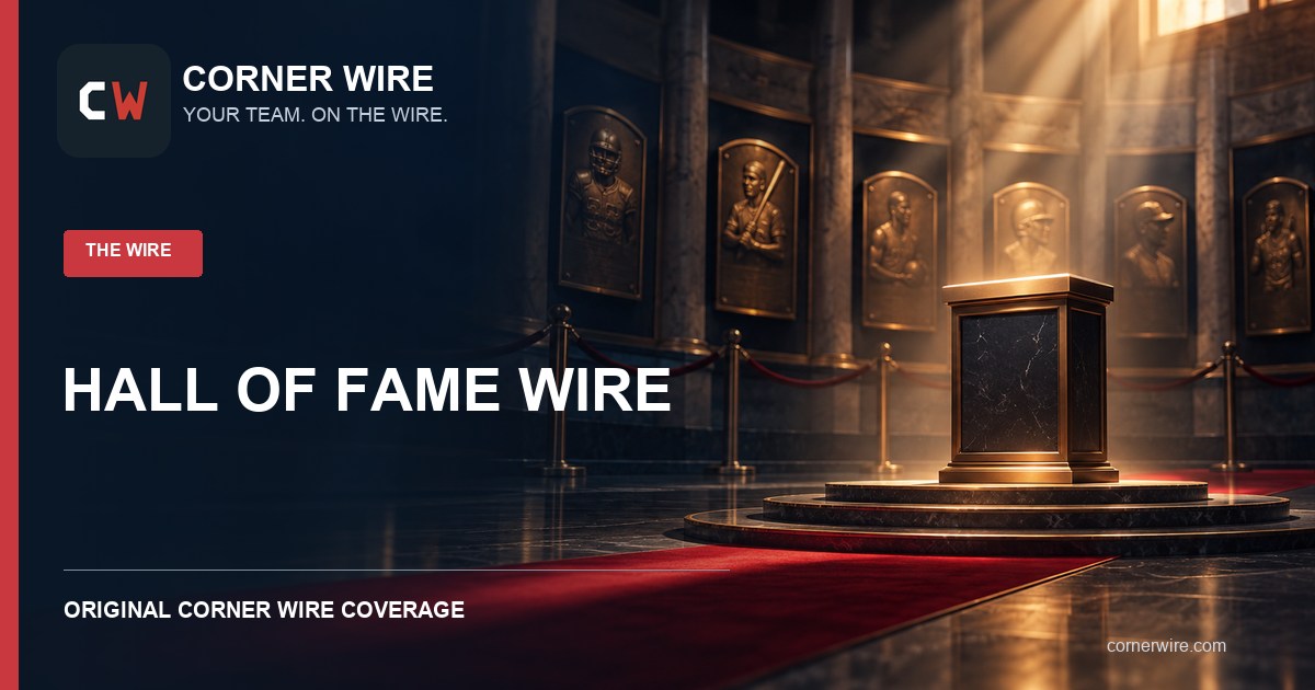 Hall of Fame Wire · Corner Wire graphic