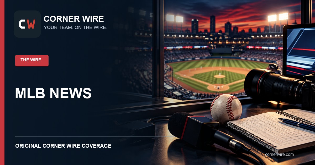 MLB News · Corner Wire graphic