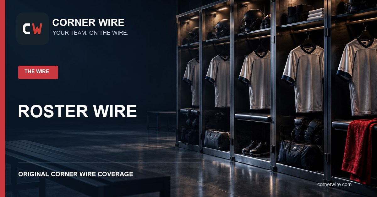 Roster Wire · Corner Wire graphic